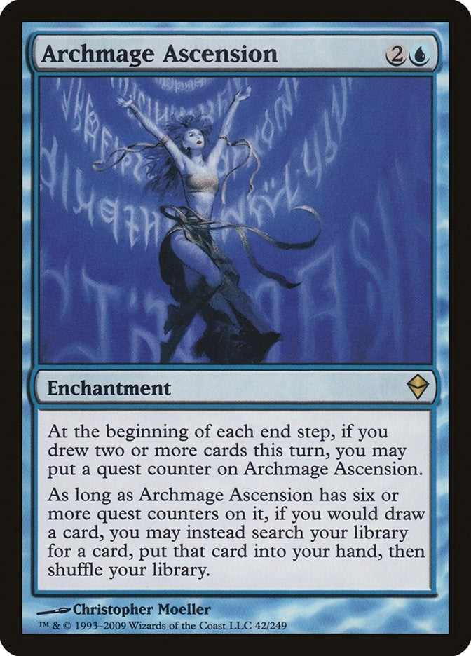 Image for Archmage Ascension (42) (Zendikar) - Magic: The Gathering