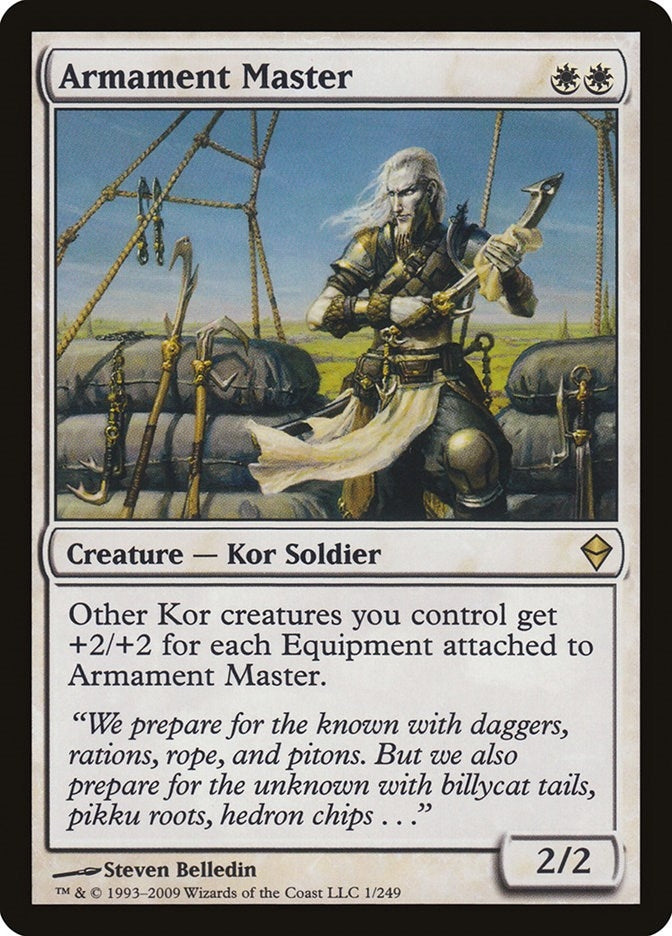Image for Armament Master (1) (Zendikar) - Magic: The Gathering