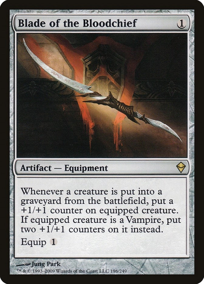Image for Blade of the Bloodchief (196) (Zendikar) - Magic: The Gathering