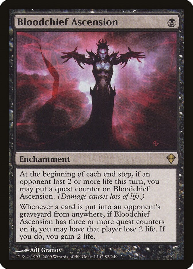 Image for Bloodchief Ascension (82) (Zendikar) - Magic: The Gathering