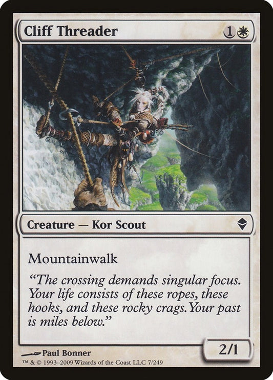Image for Cliff Threader (7) (Zendikar) - Magic: The Gathering