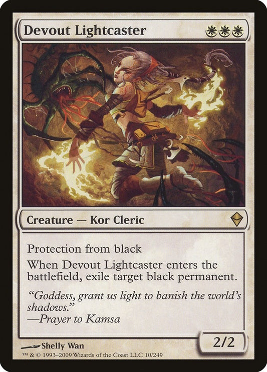 Image for Devout Lightcaster (10) (Zendikar) - Magic: The Gathering