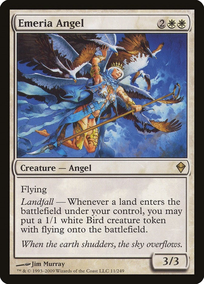 Image for Emeria Angel (11) (Zendikar) - Magic: The Gathering