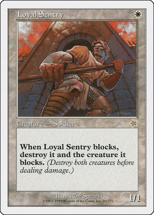Image for Loyal Sentry (20) (Starter 1999) - Magic: The Gathering