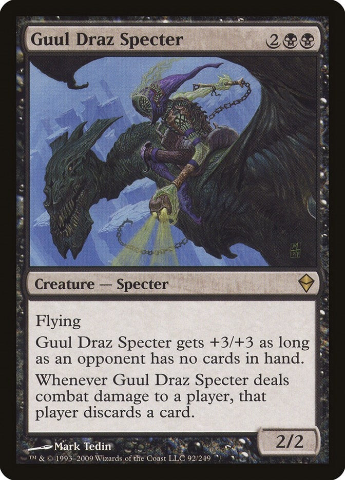 Image for Guul Draz Specter (92) (Zendikar) - Magic: The Gathering