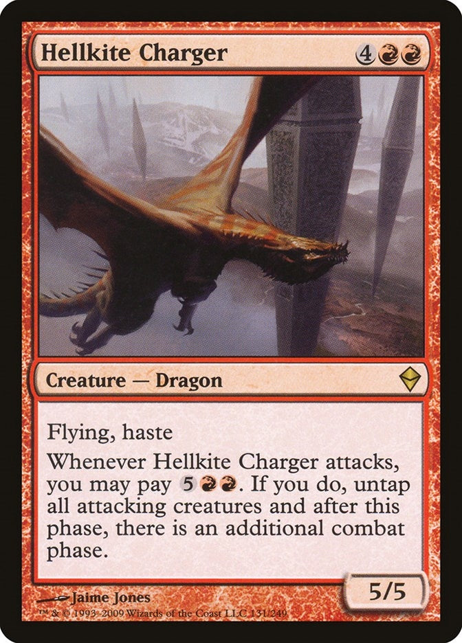 Image for Hellkite Charger (131) (Zendikar) - Magic: The Gathering