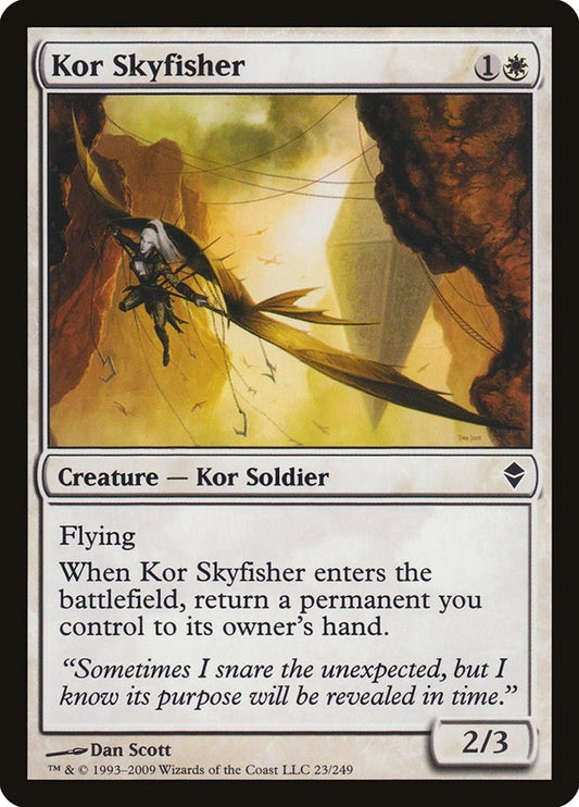 Image for Kor Skyfisher (23) (Zendikar) - Magic: The Gathering