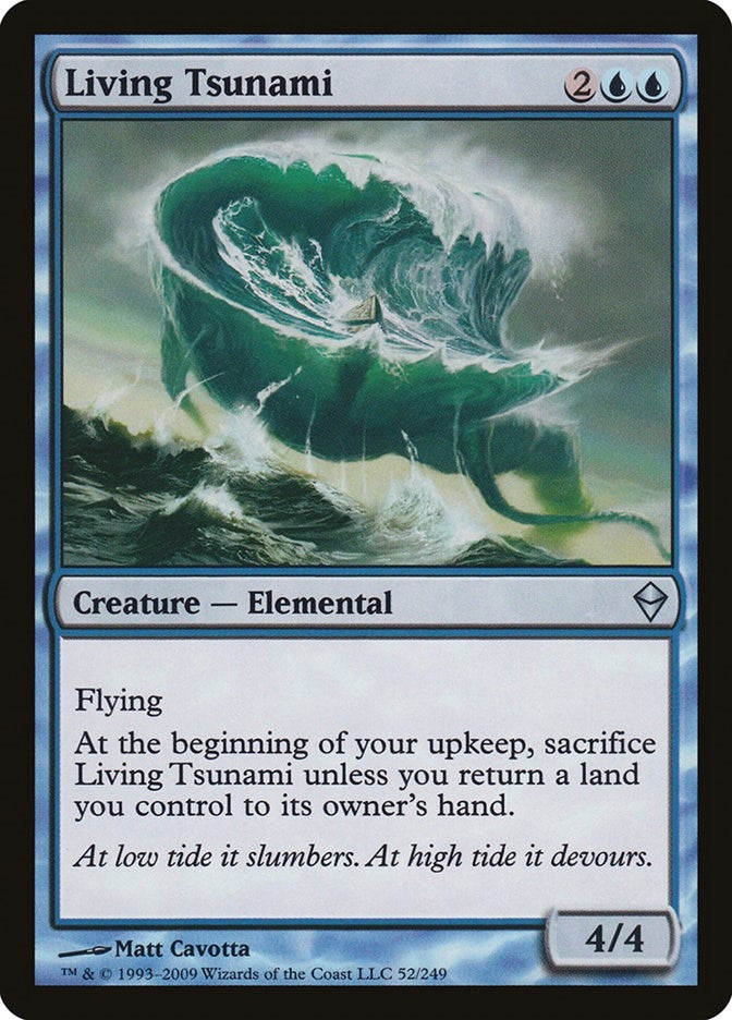 Image for Living Tsunami (52) (Zendikar) - Magic: The Gathering