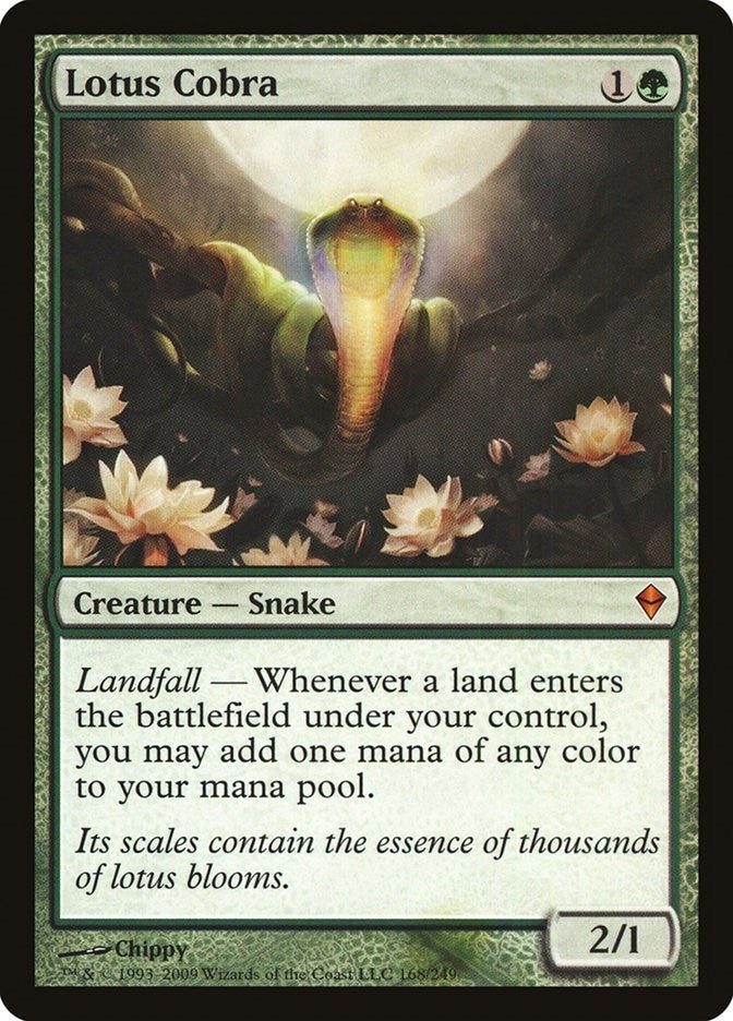 Image for Lotus Cobra (168) (Zendikar) - Magic: The Gathering