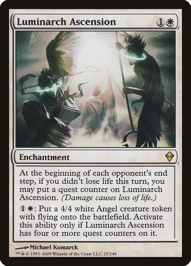 Image for Luminarch Ascension (25) (Zendikar) - Magic: The Gathering
