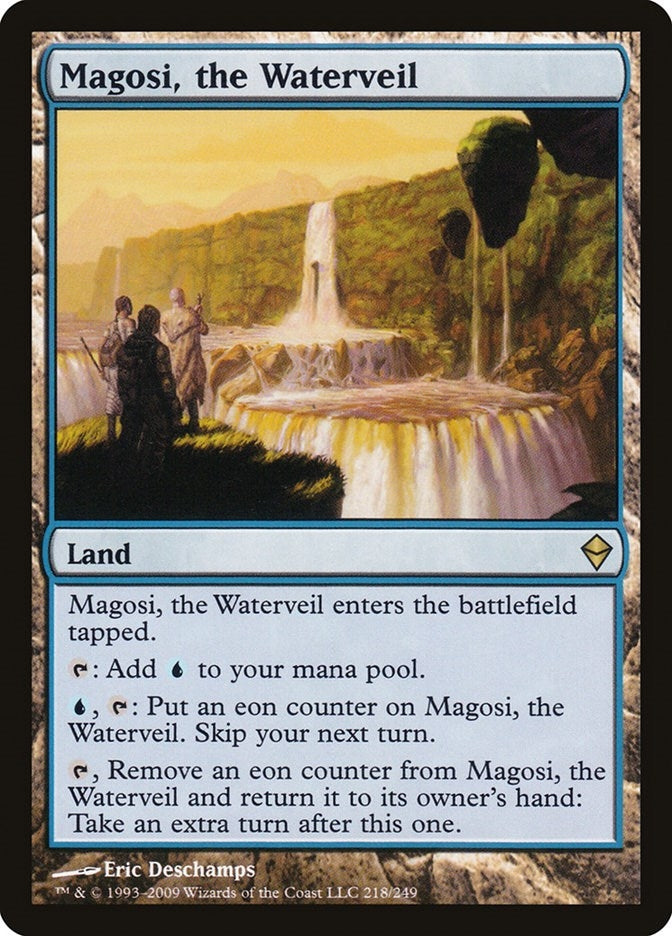 Image for Magosi, the Waterveil (218) (Zendikar) - Magic: The Gathering
