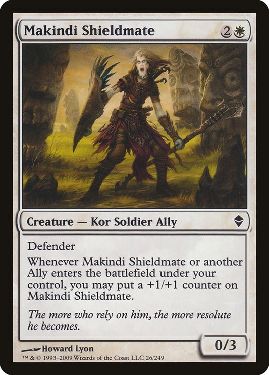 Image for Makindi Shieldmate (26) (Zendikar) - Magic: The Gathering