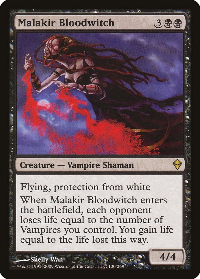 Image for Malakir Bloodwitch (100) (Zendikar) - Magic: The Gathering