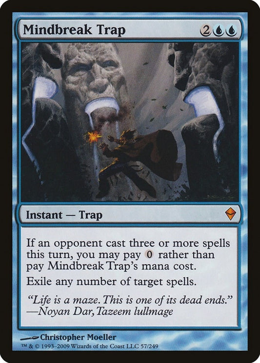 Image for Mindbreak Trap (57) (Zendikar) - Magic: The Gathering