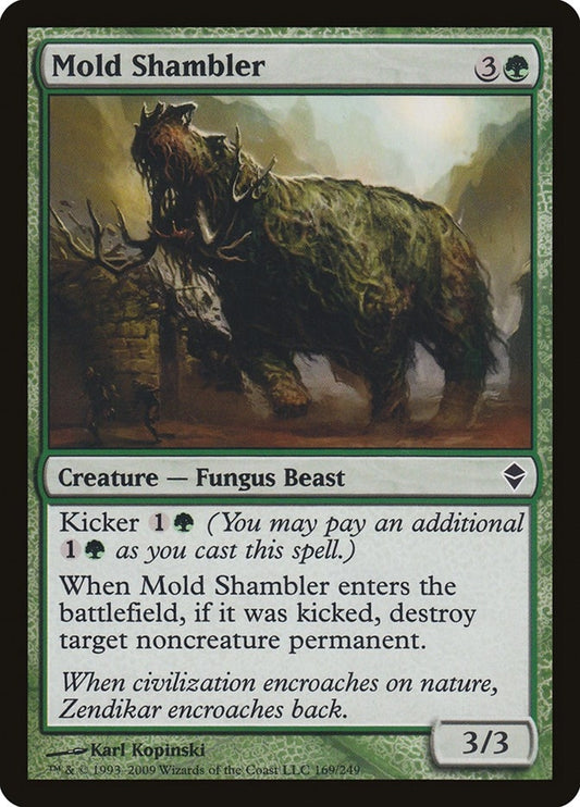 Image for Mold Shambler (169) (Zendikar) - Magic: The Gathering