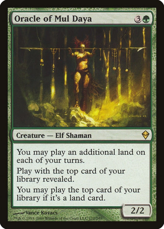 Image for Oracle of Mul Daya (172) (Zendikar) - Magic: The Gathering