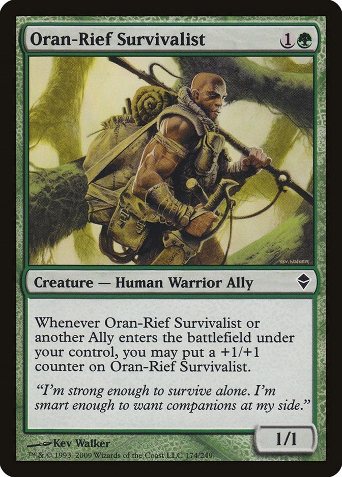 Image for Oran-Rief Survivalist (174) (Zendikar) - Magic: The Gathering