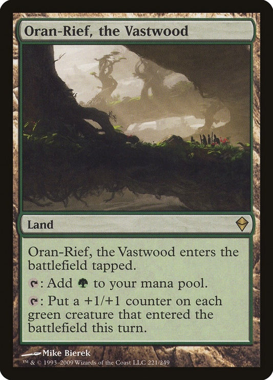 Image for Oran-Rief, the Vastwood (221) (Zendikar) - Magic: The Gathering