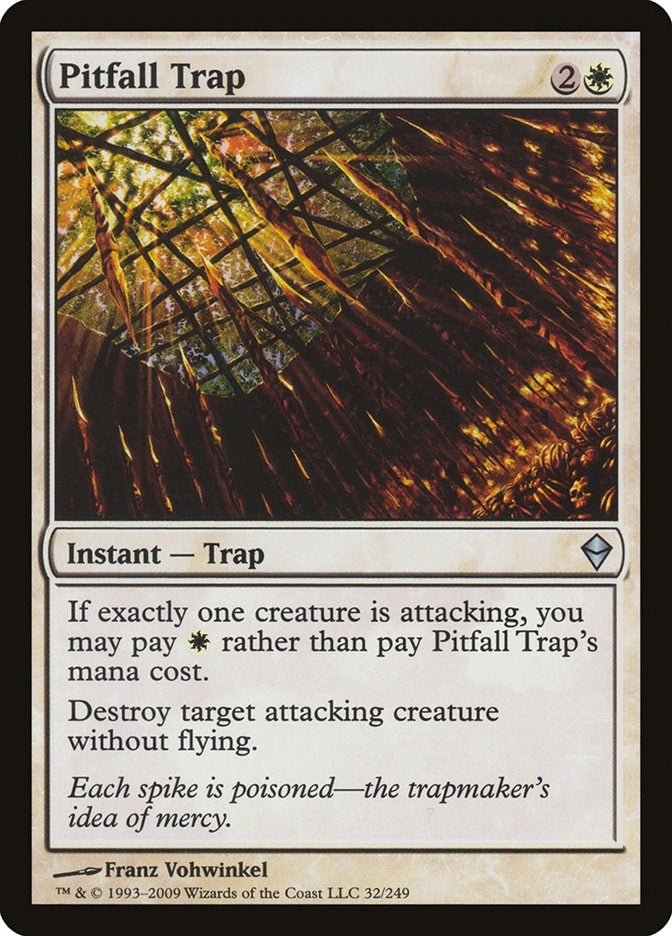 Image for Pitfall Trap (32) (Zendikar) - Magic: The Gathering