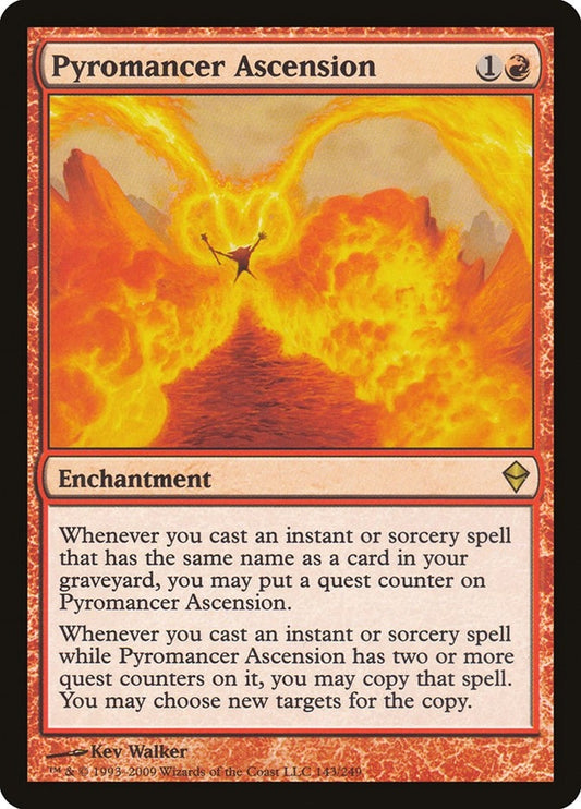 Image for Pyromancer Ascension (143) (Zendikar) - Magic: The Gathering