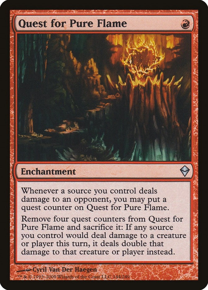 Image for Quest for Pure Flame (144) (Zendikar) - Magic: The Gathering