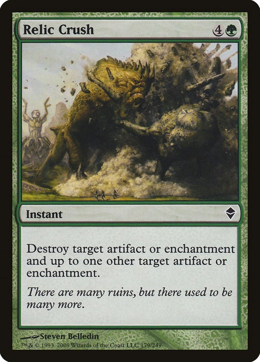 Image for Relic Crush (179) (Zendikar) - Magic: The Gathering