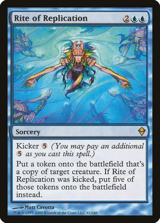 Image for Rite of Replication (61) (Zendikar) - Magic: The Gathering