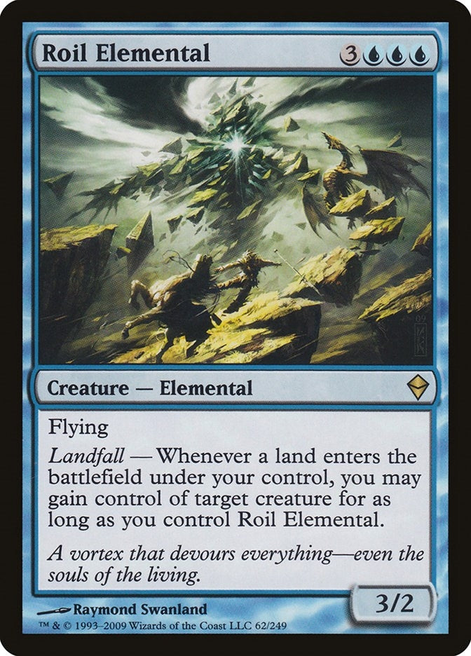 Image for Roil Elemental (62) (Zendikar) - Magic: The Gathering