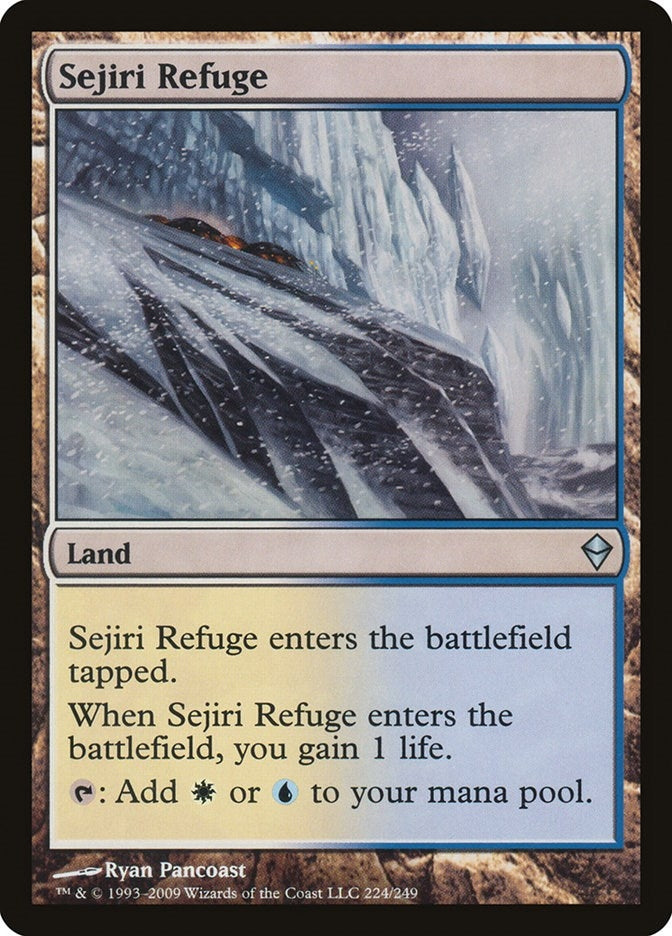 Image for Sejiri Refuge (224) (Zendikar) - Magic: The Gathering