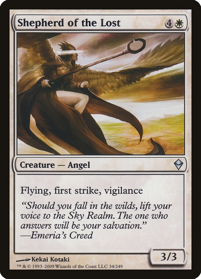 Image for Shepherd of the Lost (34) (Zendikar) - Magic: The Gathering