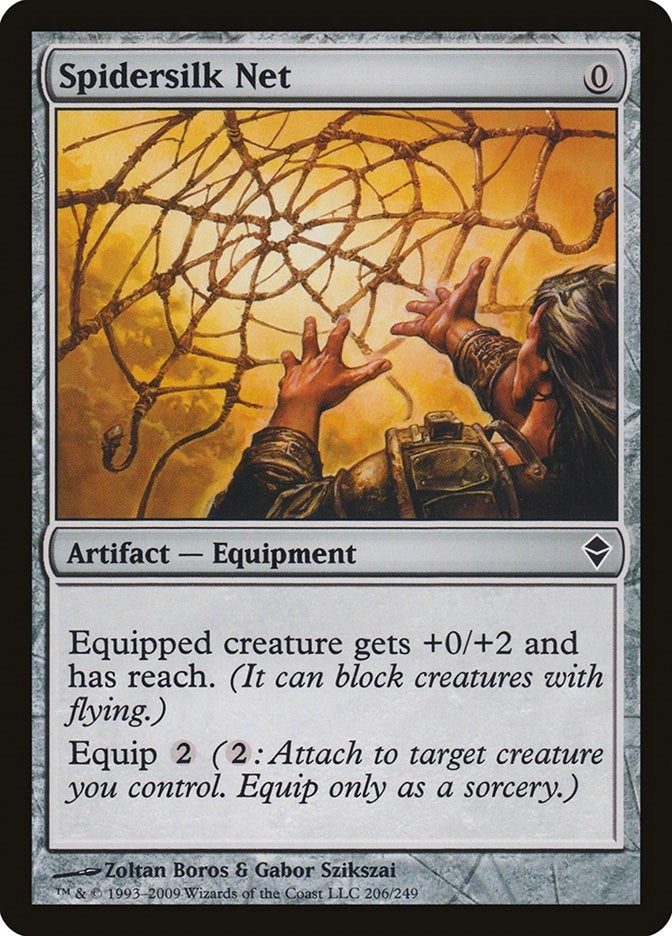Image for Spidersilk Net (206) (Zendikar) - Magic: The Gathering