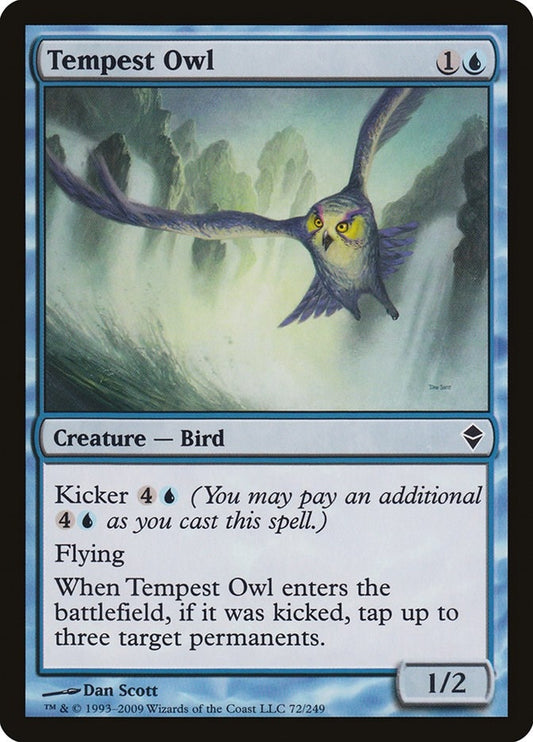 Image for Tempest Owl (72) (Zendikar) - Magic: The Gathering