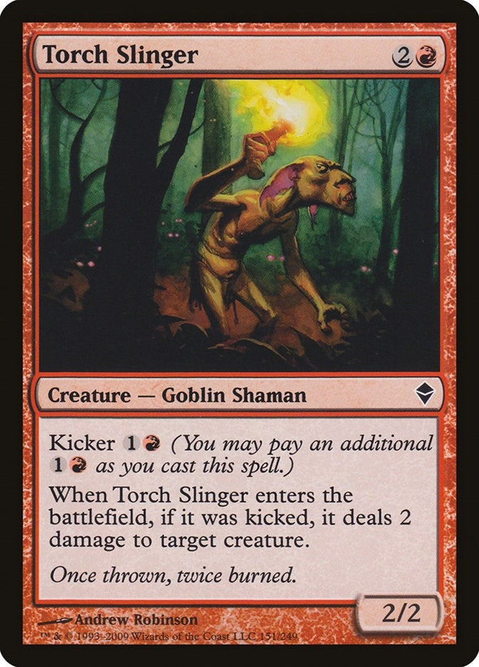 Image for Torch Slinger (151) (Zendikar) - Magic: The Gathering