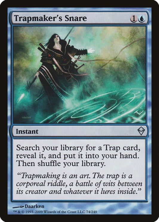 Image for Trapmaker's Snare (74) (Zendikar) - Magic: The Gathering