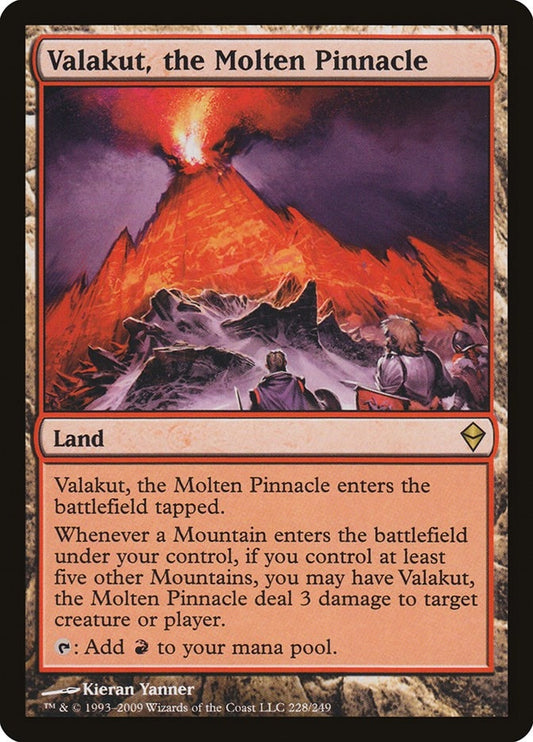 Valakut, the Molten Pinnacle (228) (Zendikar)