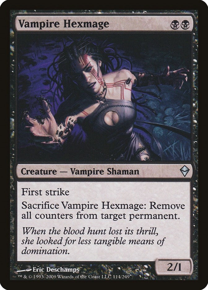 Image for Vampire Hexmage (114) (Zendikar) - Magic: The Gathering