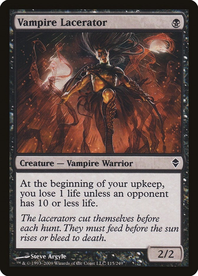 Image for Vampire Lacerator (115) (Zendikar) - Magic: The Gathering