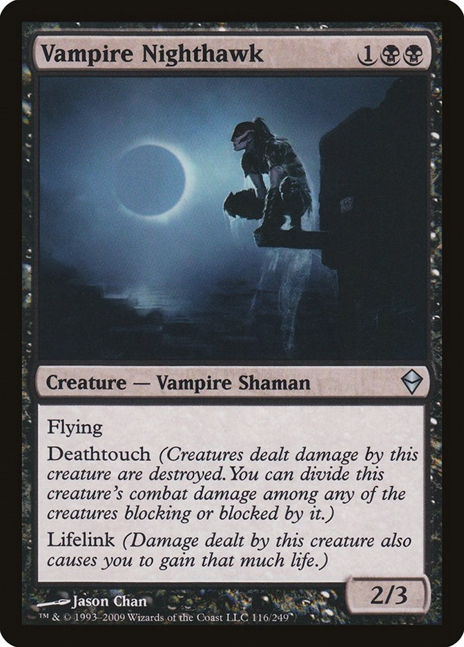 Image for Vampire Nighthawk (116) (Zendikar) - Magic: The Gathering
