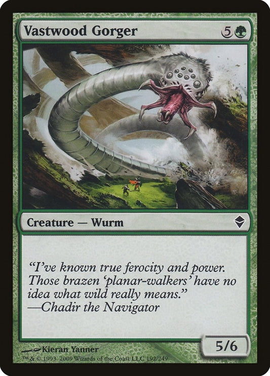 Image for Vastwood Gorger (192) (Zendikar) - Magic: The Gathering