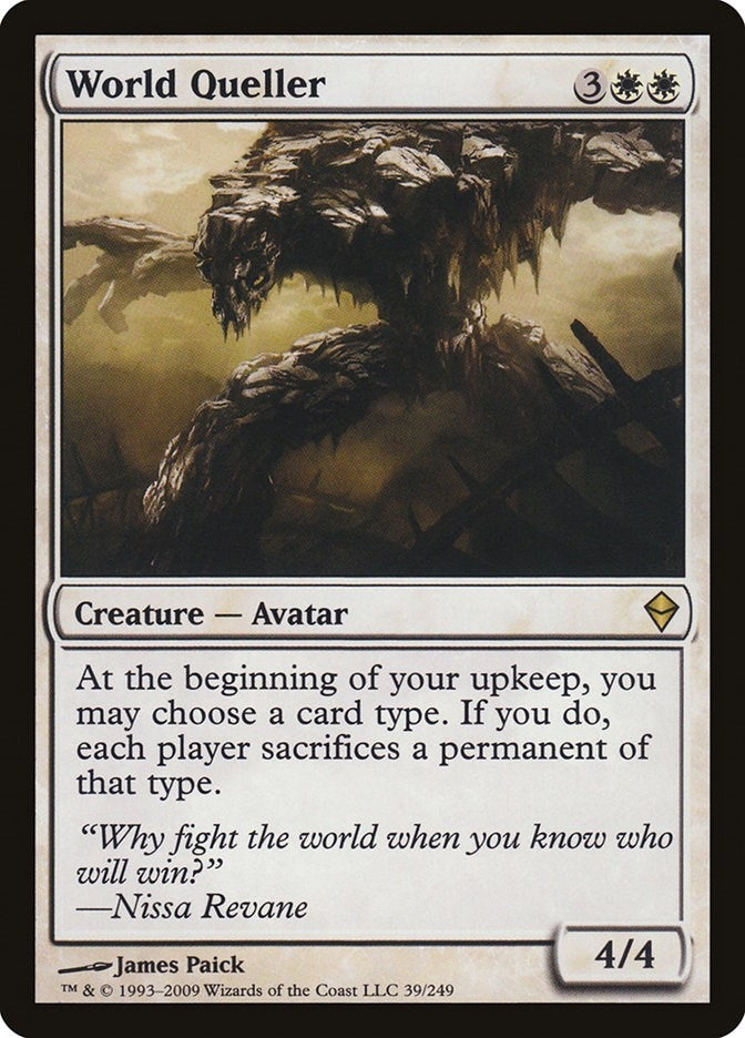 Image for World Queller (39) (Zendikar) - Magic: The Gathering