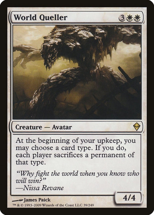 Image for World Queller (39) (Zendikar) - Magic: The Gathering