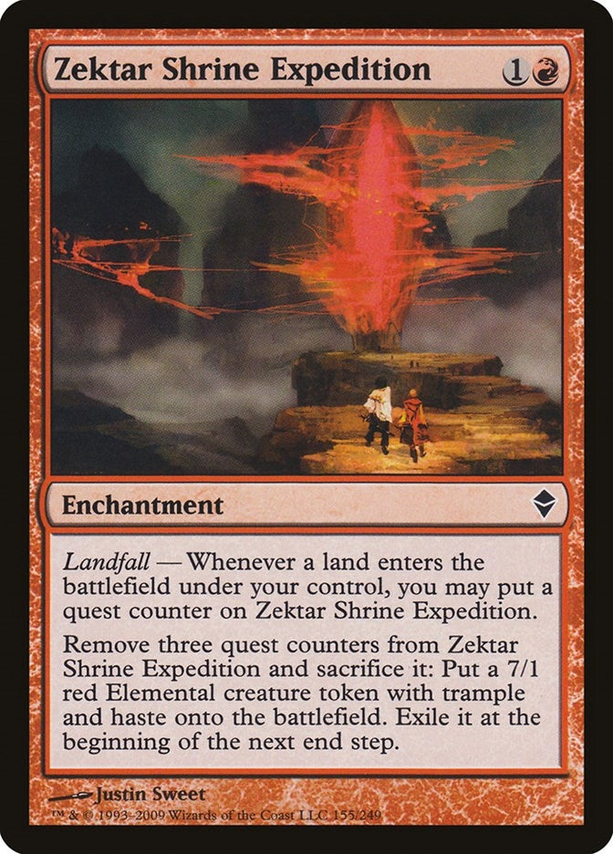 Image for Zektar Shrine Expedition (155) (Zendikar) - Magic: The Gathering