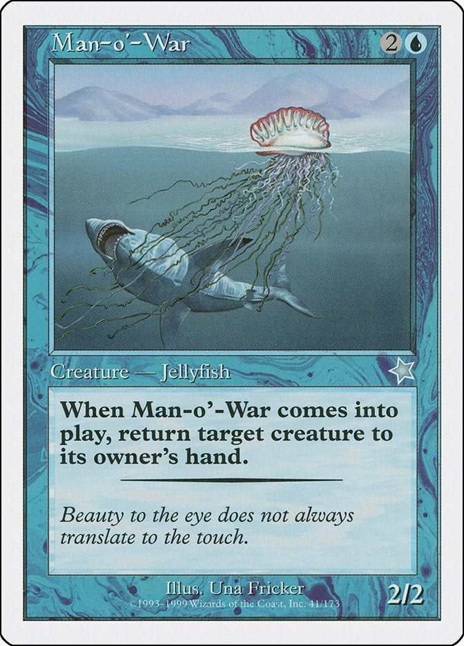 Image for Man-o'-War (41) (Starter 1999) - Magic: The Gathering
