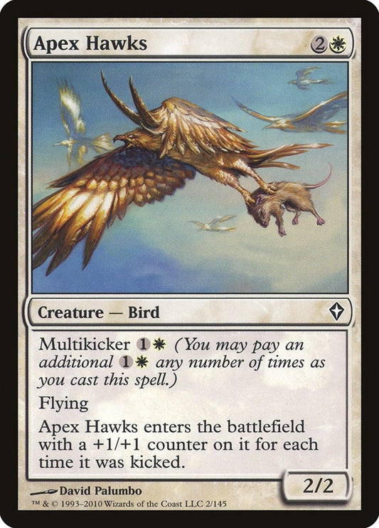 Image for Apex Hawks (2) (Worldwake) - Magic: The Gathering