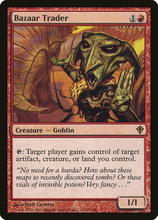 Image for Bazaar Trader (72) (Worldwake) - Magic: The Gathering