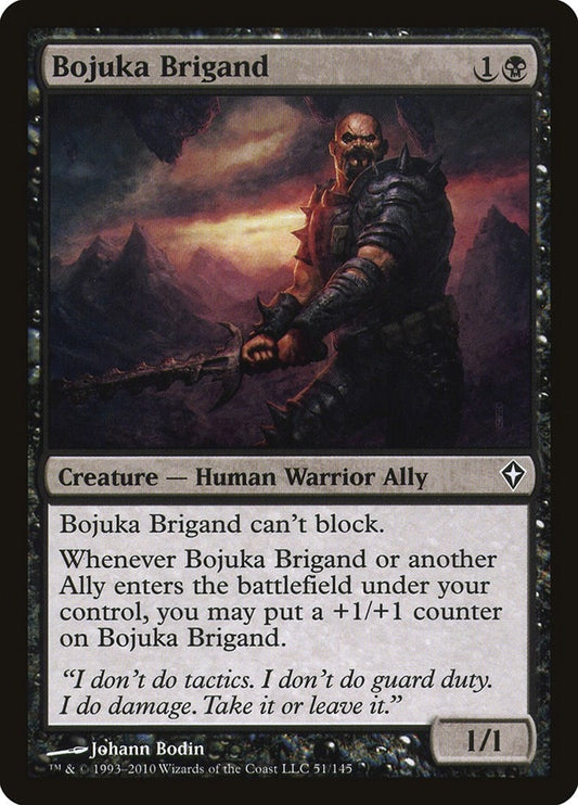Image for Bojuka Brigand (51) (Worldwake) - Magic: The Gathering