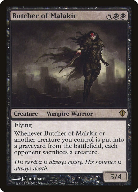 Image for Butcher of Malakir (53) (Worldwake) - Magic: The Gathering