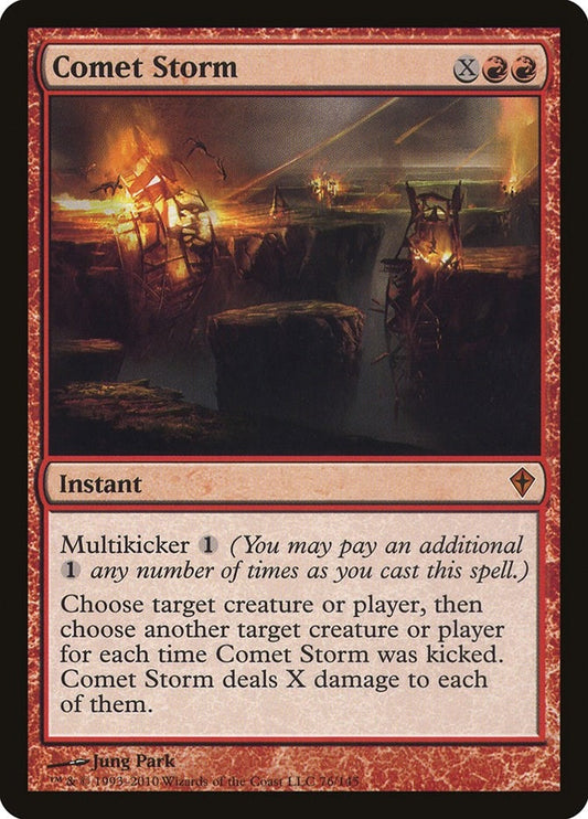 Image for Comet Storm (76) (Worldwake) - Magic: The Gathering