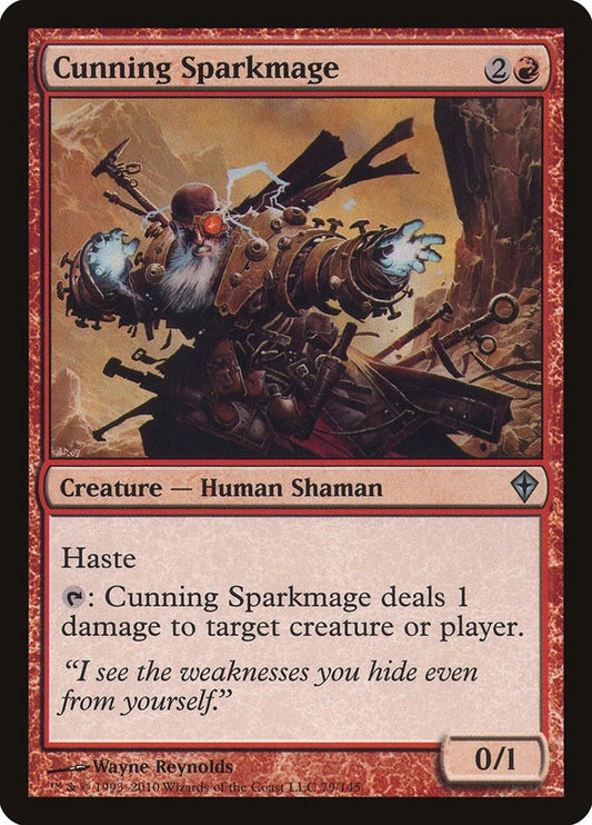 Image for Cunning Sparkmage (79) (Worldwake) - Magic: The Gathering