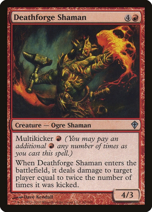Image for Deathforge Shaman (80) (Worldwake) - Magic: The Gathering